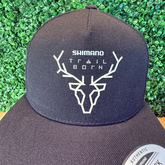 New Adult Shimano Trail Run Snapback Hat Baseball Cap Outdoor Fishing - Picture 5 of 9